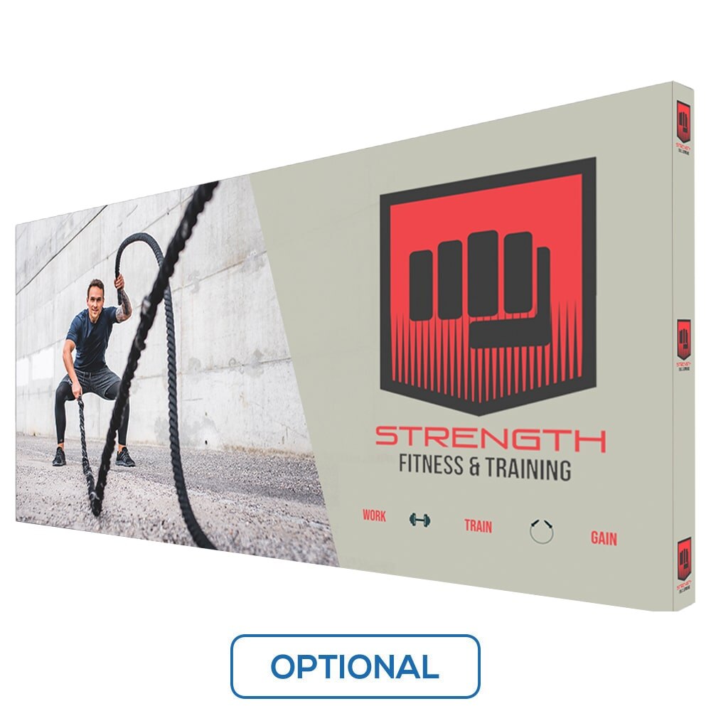 20x10 ft. Lumiere Continuous NON-Backlit — Single Sided Graphic Package